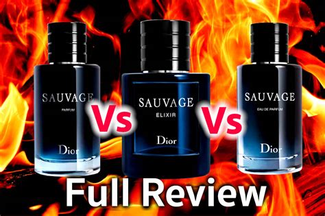 dior sauvage eau de parfum vs parfum|dior sauvage differences.